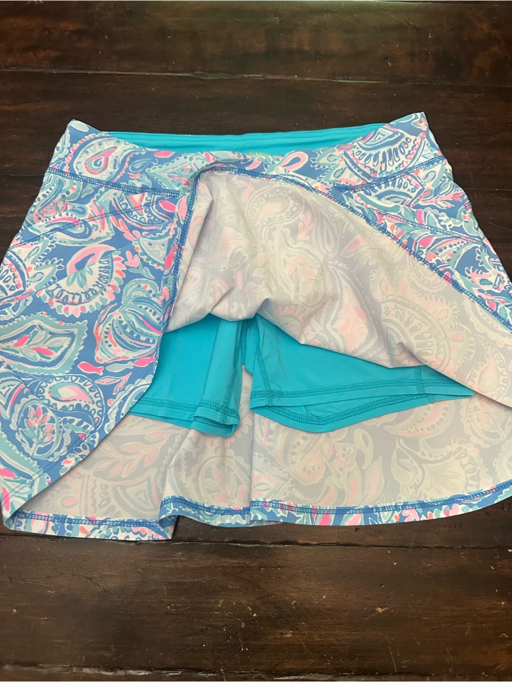 Lilly Pulitzer Printed UPF 50+ Luxletic Darlene Skort Size 4 38861 - Picture 9 of 14